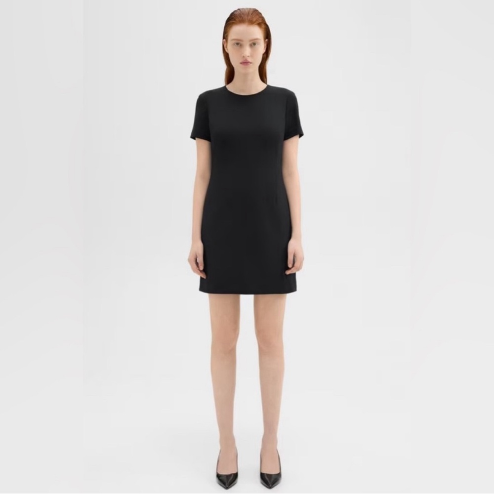 Theory Black Dress Size 4